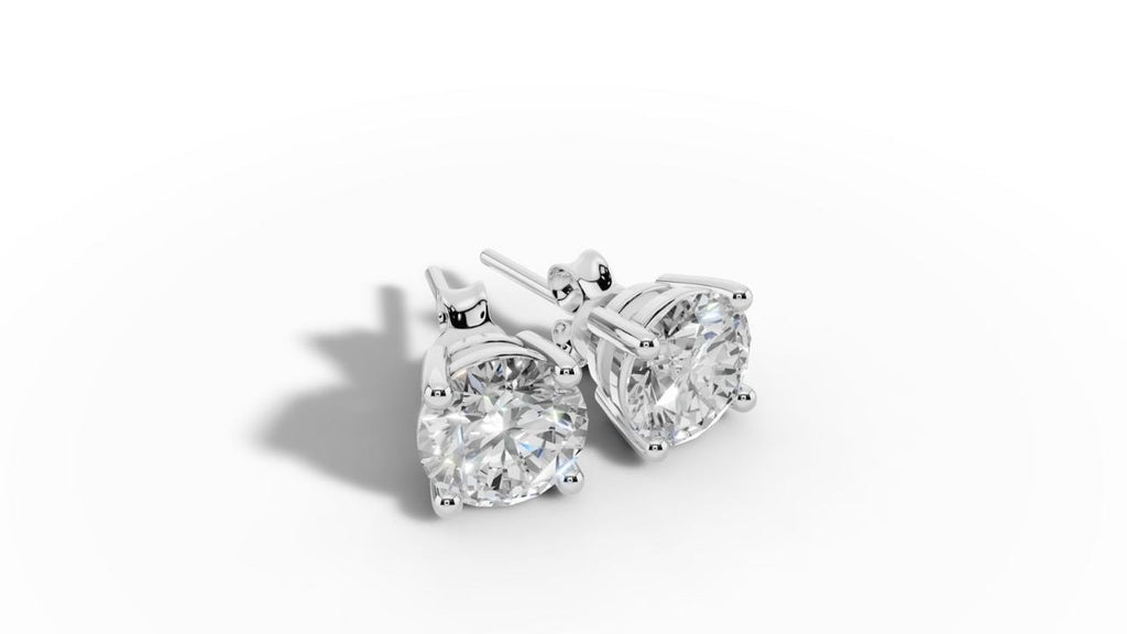 Classic Diamond Studs (sold as a par)