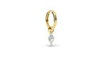 Drilled Diamond Floating Charms