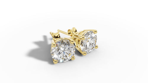 Classic Diamond Studs (sold as a Pair)