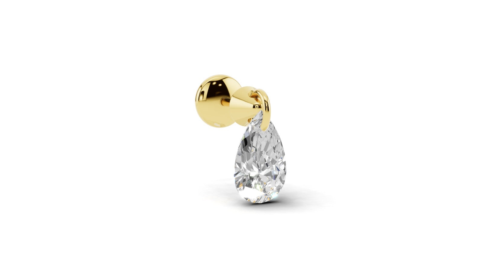 Floating Diamond Studs