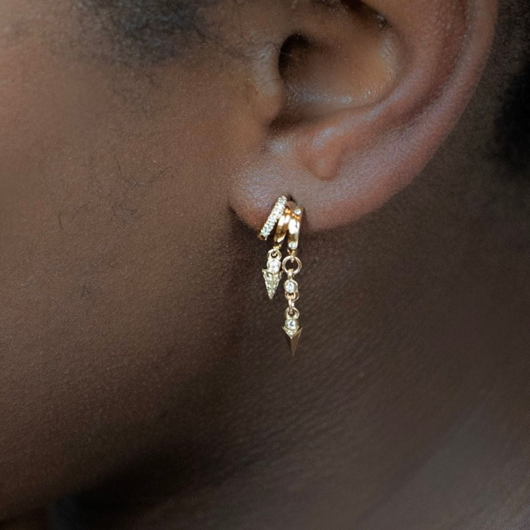 Pre-Order Chandelier Huggies : Midi (Sold as a Pair)