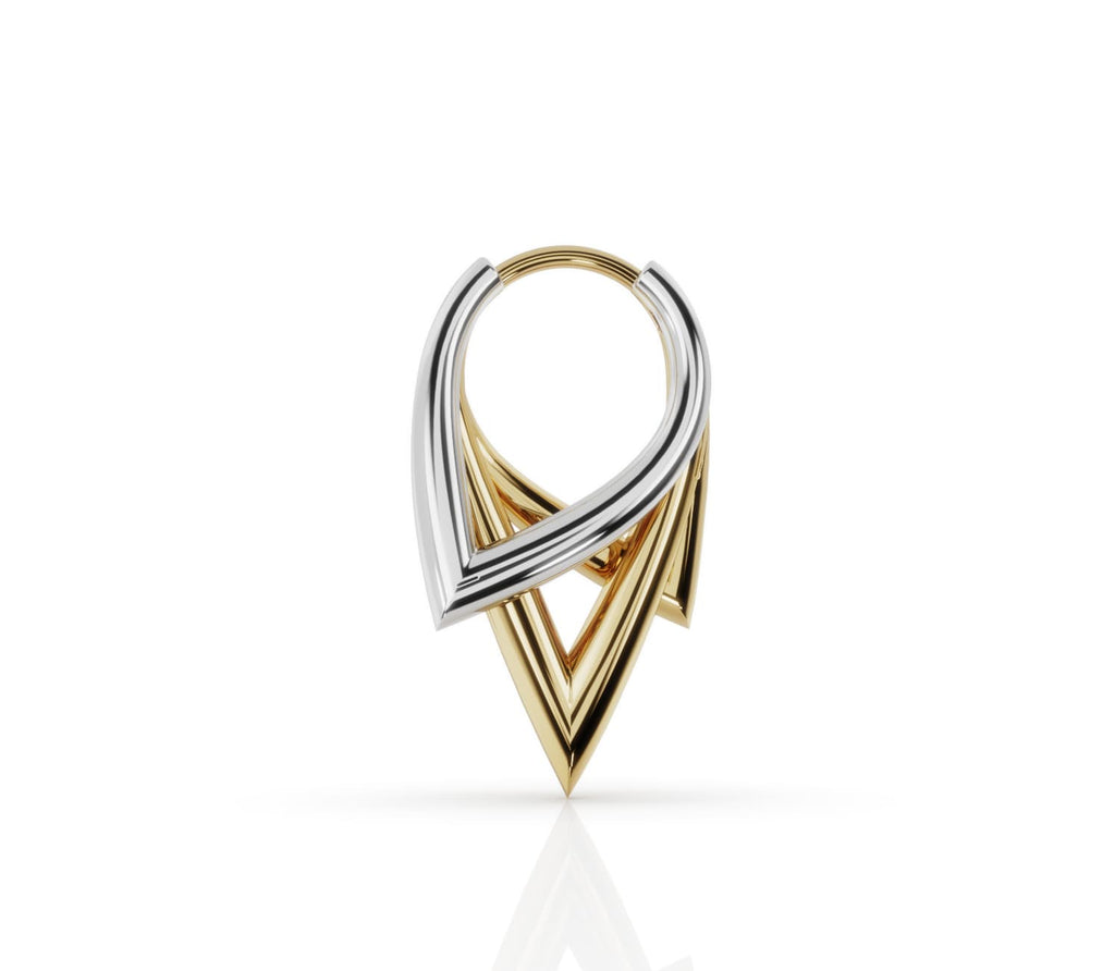 Triple V Hoops (Sold as a Pair)