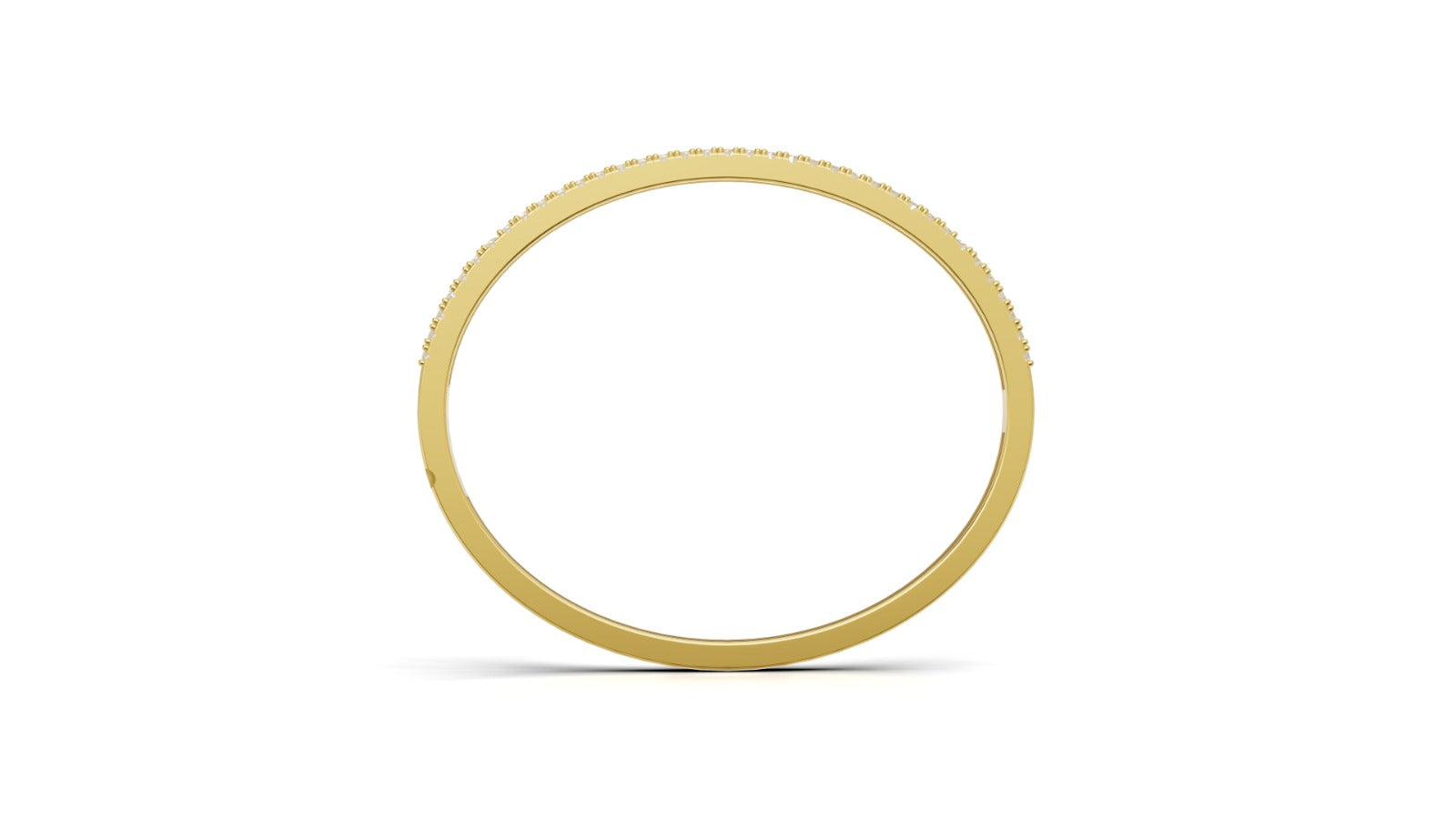 Hidden Clasp Diamond Bangle