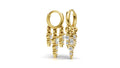 Bold Tassel Huggie - sold as a Single.