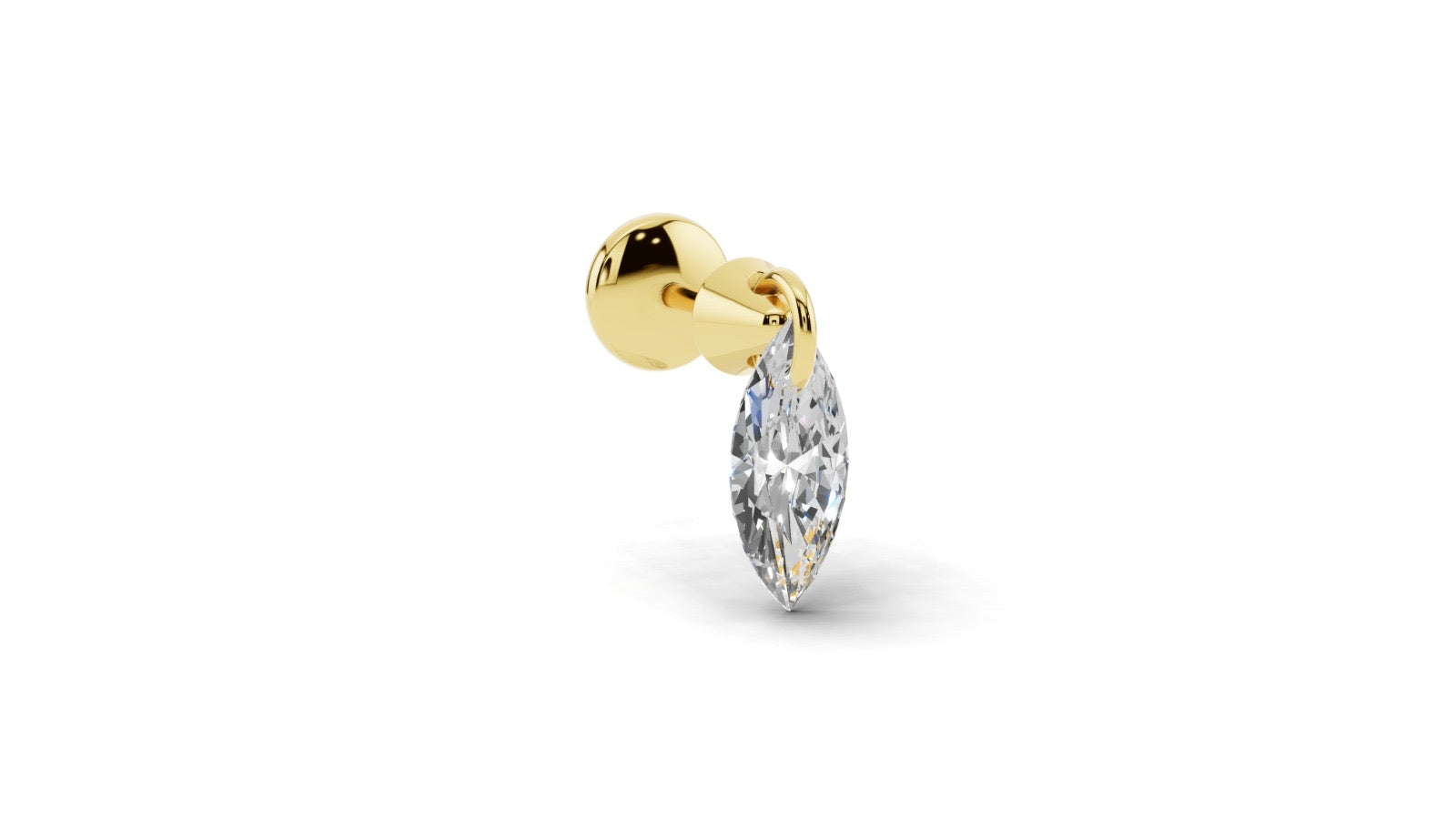 Floating Diamond Studs