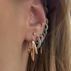 Triple V Hoops (Sold as a Pair)