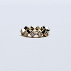 Large Diamond Cut Huggies - Sold as a Pair