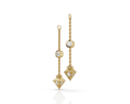 Diamond Triangle Charms