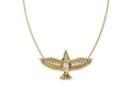 Eagle Necklace with Diamonds