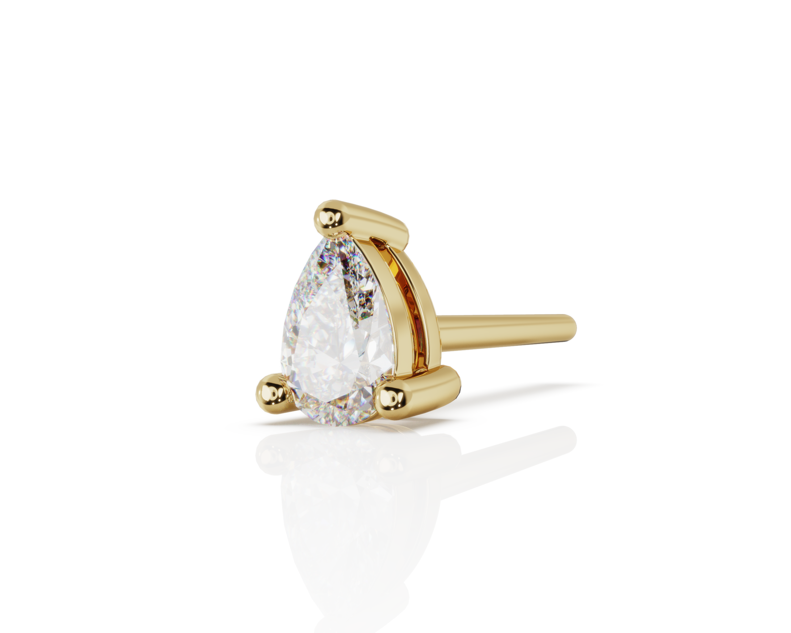 Pear Stud - Small